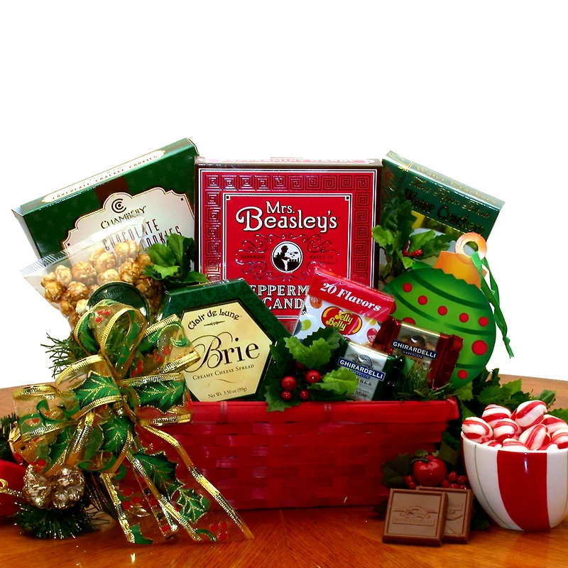 Holiday Greetings Gift Basket