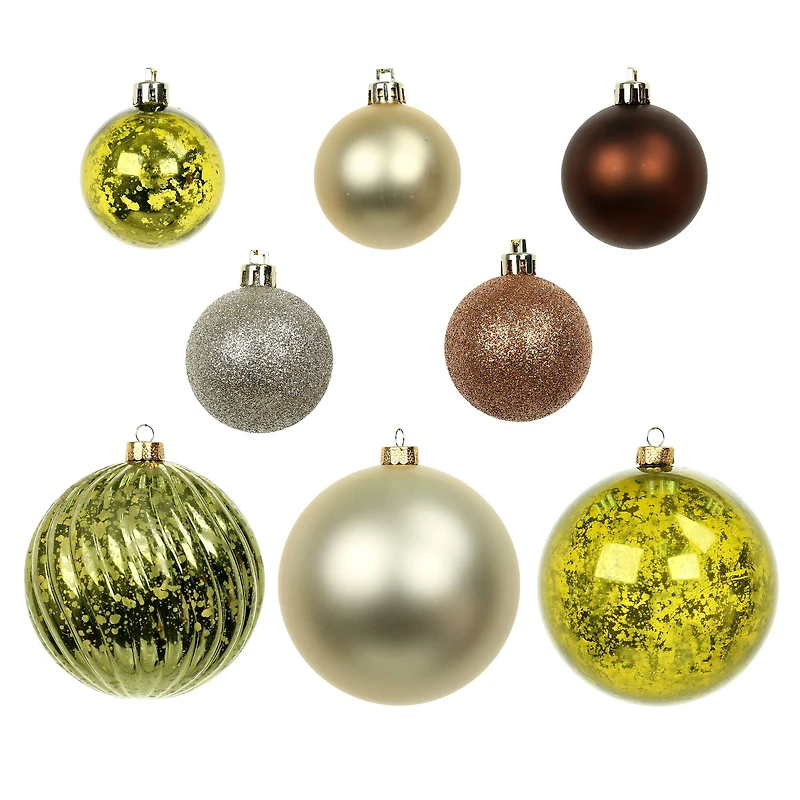44ct. Forest Shatterproof Ball Ornaments by Ashland®