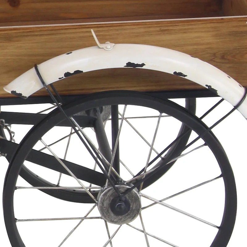 Brown Metal Farmhouse Plantstand, 48" x 24"