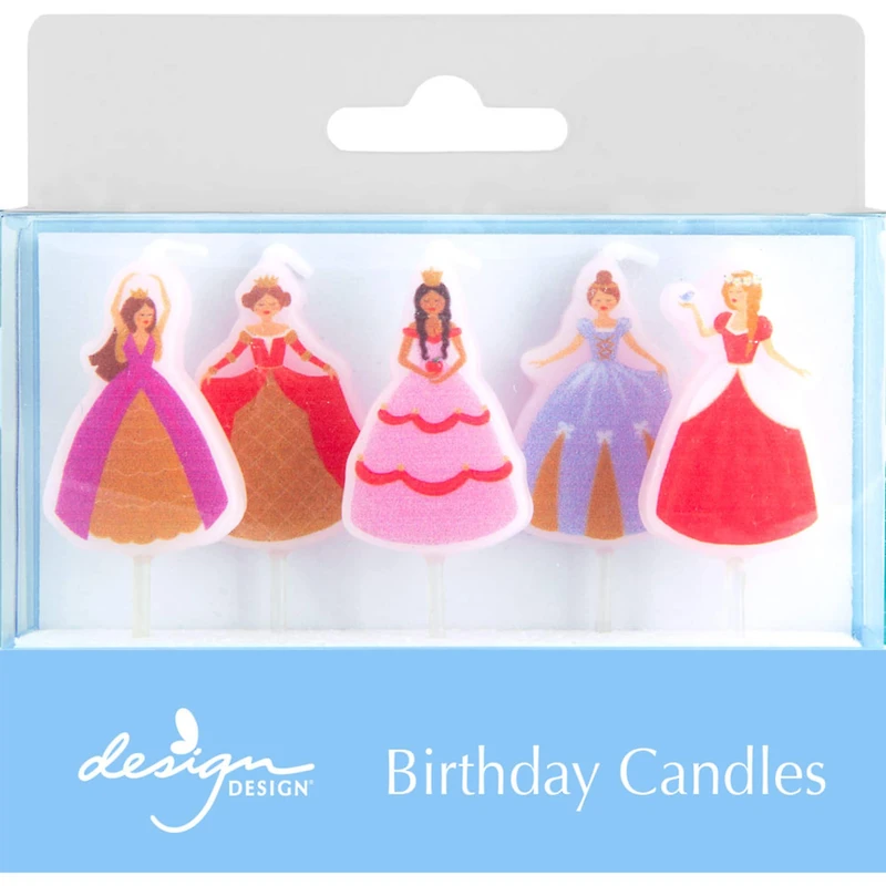 Design Design Once Upon a Time Specialty Birthday Candles Set