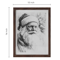 Black & White Santa Wall Art by Ashland®