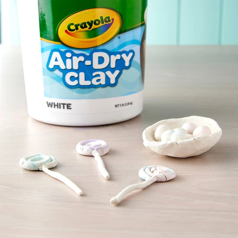 Crayola White Air Dry Clay, 5lb.