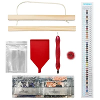 8" x 10" Snow House Diamond Art Kit with Frame by Make Market®