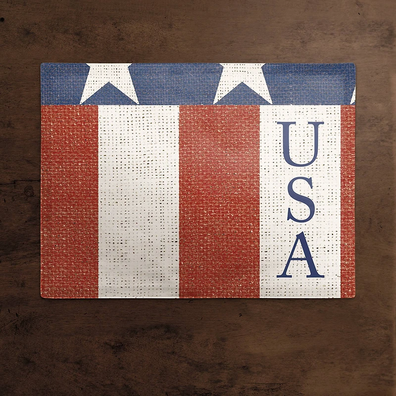 Designs Direct USA Flag Cotton Twill Placemat