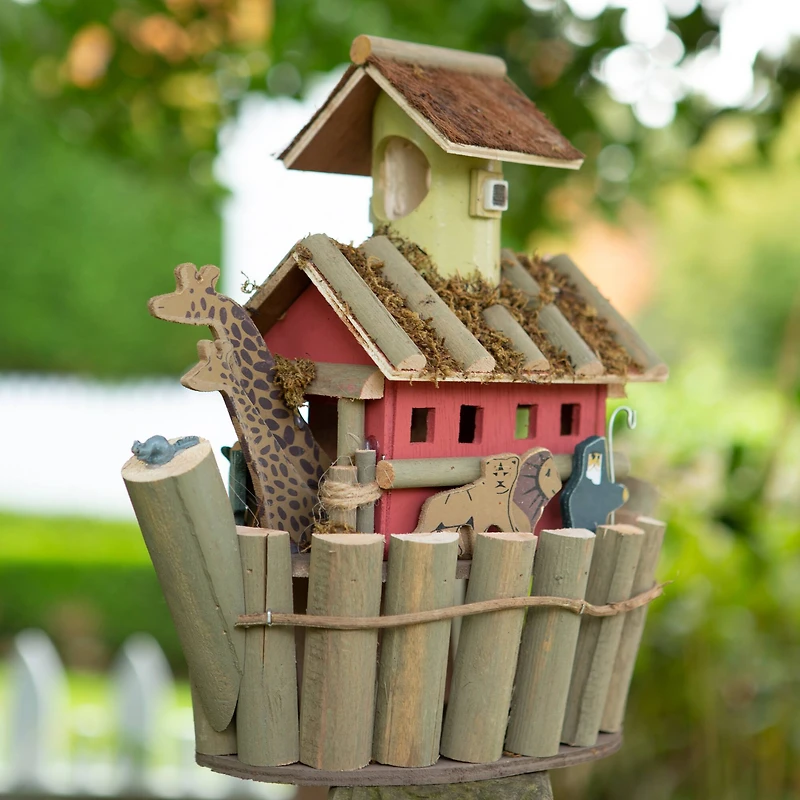 12.5" Noah's Ark Birdhouse
