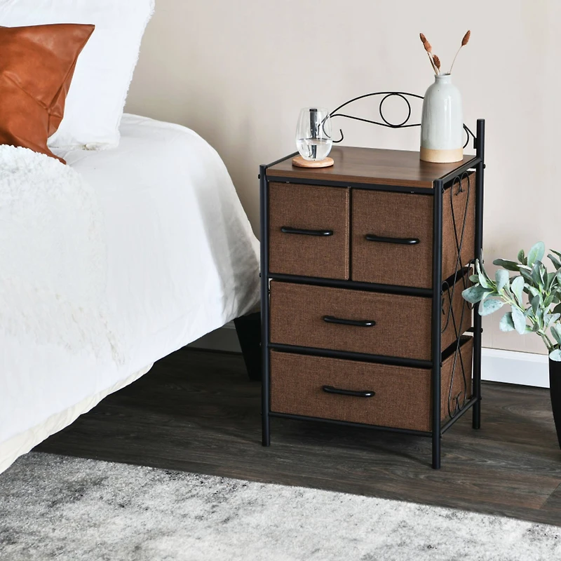 Household Essentials Victoria 32" 4-Drawer Dresser