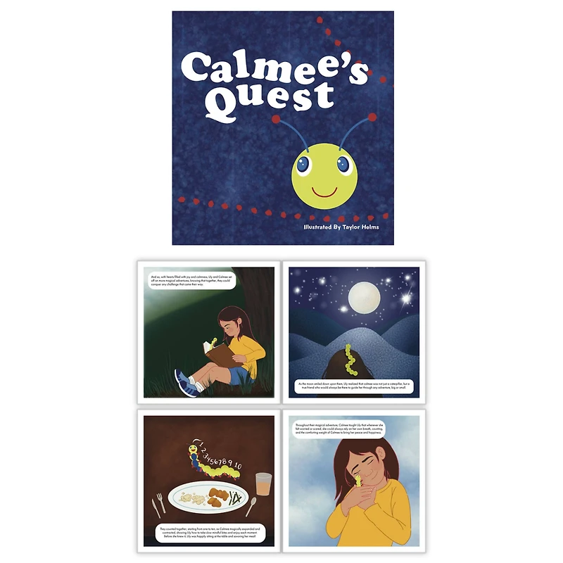 The Calm Caterpillar Calmee the Caterpillar & Calmee's Quest Board Book Set