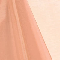 Peach Mirror Organza