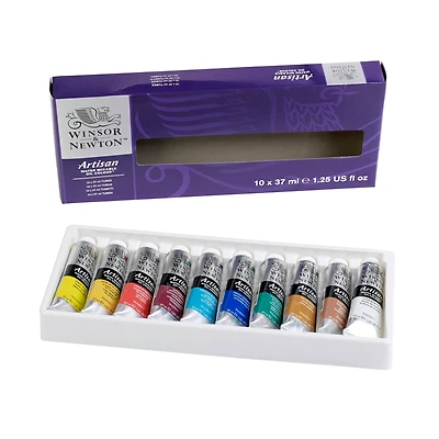 Winsor & Newton™ Artisan Water Mixable Oil Colour™ 10 Color Paint Tube Set