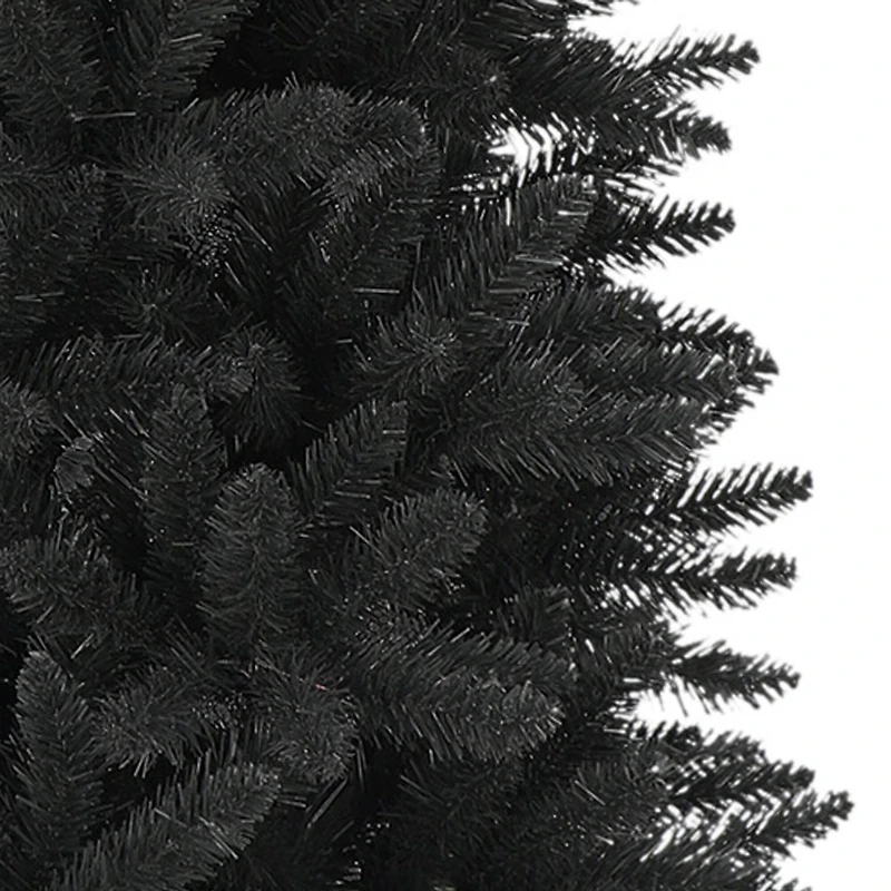 6.5ft. Unlit Black Fraser Fir Artificial Christmas Tree