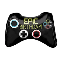 28" Epic Birthday Controller Mylar Balloon