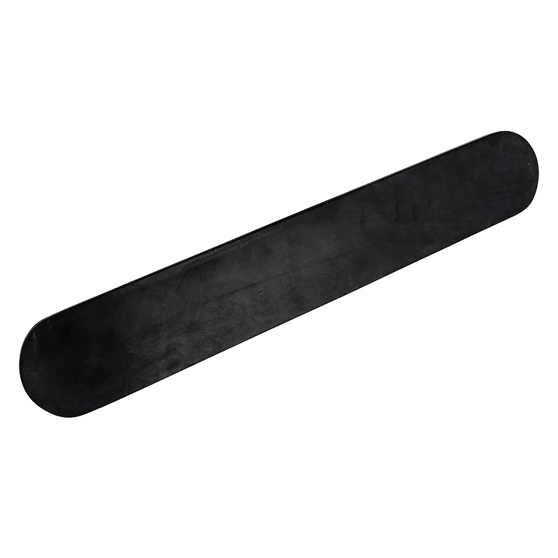 Hello Honey® 24" Black Oval Marble Serving Board