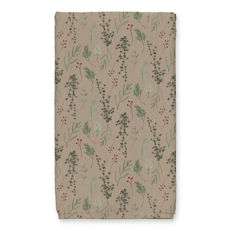 Holly Jolly Christmas Tea Towel Set