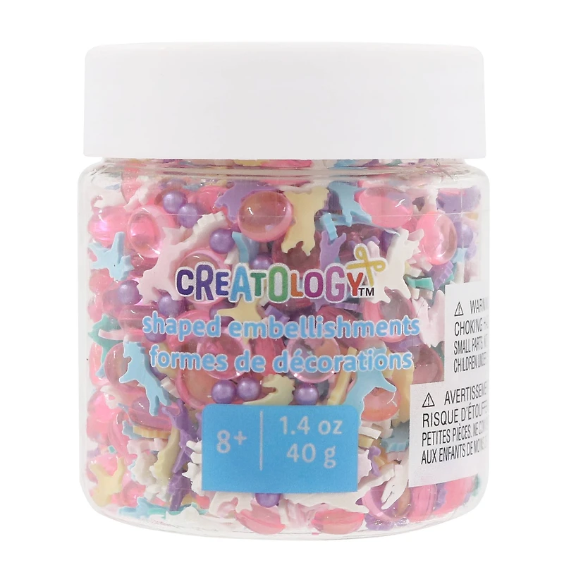 Unicorn Party Shaped Embellishments by Creatology™