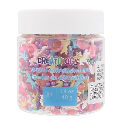 Unicorn Party Shaped Embellishments by Creatology™