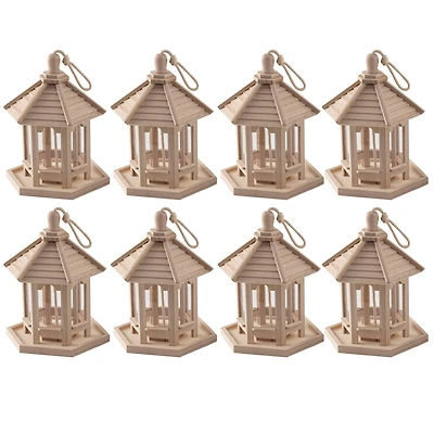 8 Pack: 9.5" Gazebo Bird Feeder by Make Market®