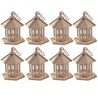 8 Pack: 9.5" Gazebo Bird Feeder by Make Market®