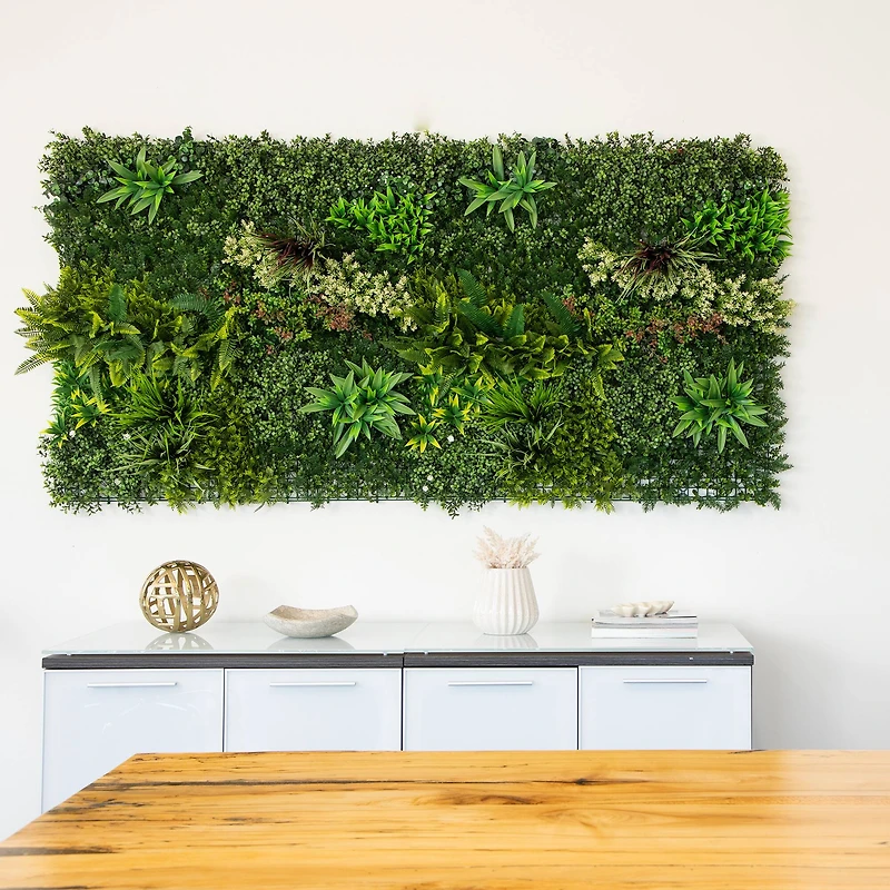 40" Madagascar Forest Artificial Living Wall Panel