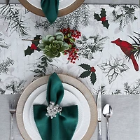 DII® 72'' Holiday Botanical Printed Table Runner