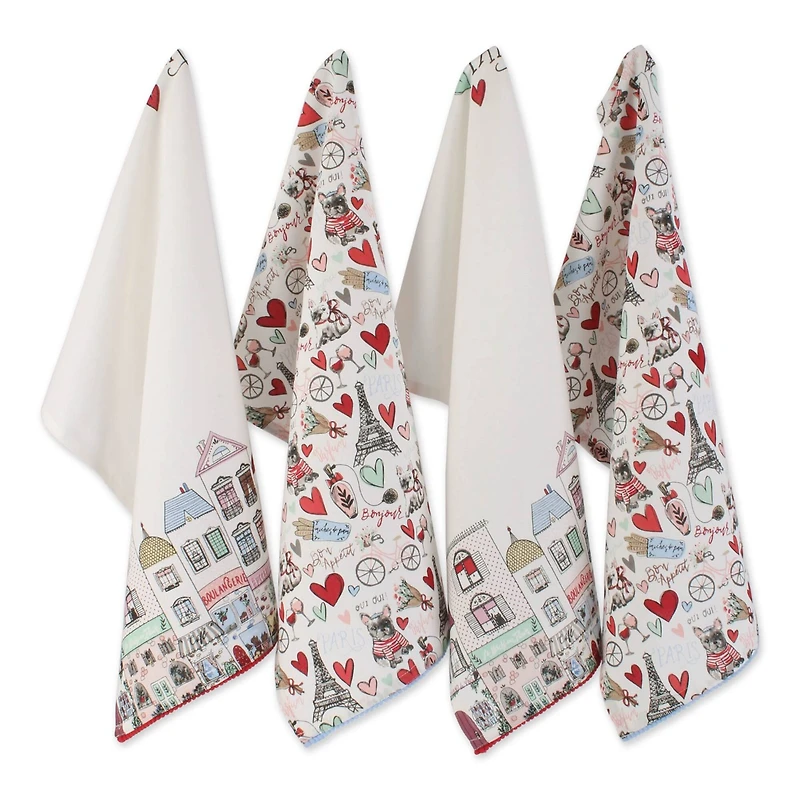 DII® I Love Paris Kitchen Textiles Dishtowel Set