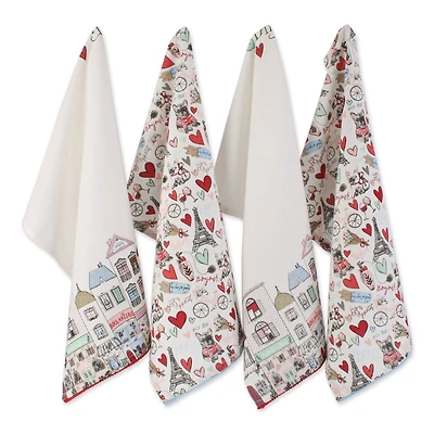 DII® I Love Paris Kitchen Textiles Dishtowel Set