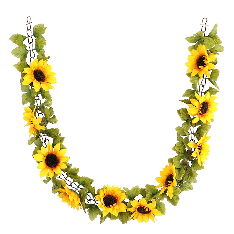 6ft. Yellow Sunflower Chain Garland by Ashland®