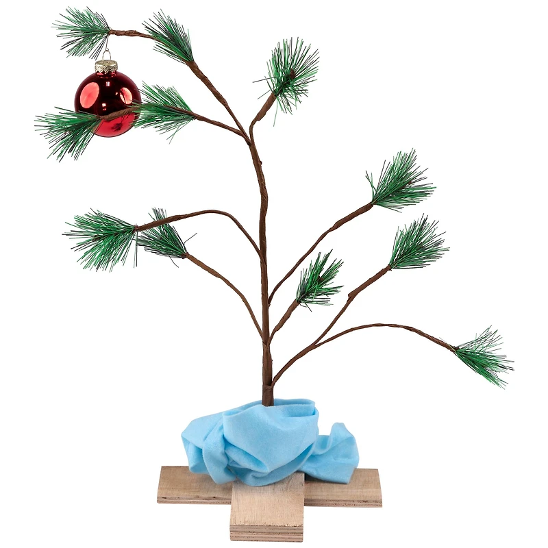 24" Unlit Peanuts® The Original Charlie Brown Artificial Christmas Tree