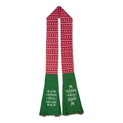 DII® Holiday Baking Kitchen Towel Scarf