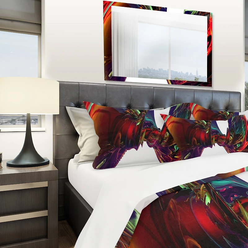 Designart 'Into The Center' Modern & Contemporary Bedding Set