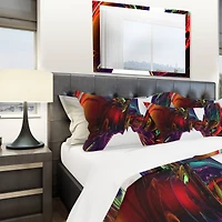 Designart 'Into The Center' Modern & Contemporary Bedding Set