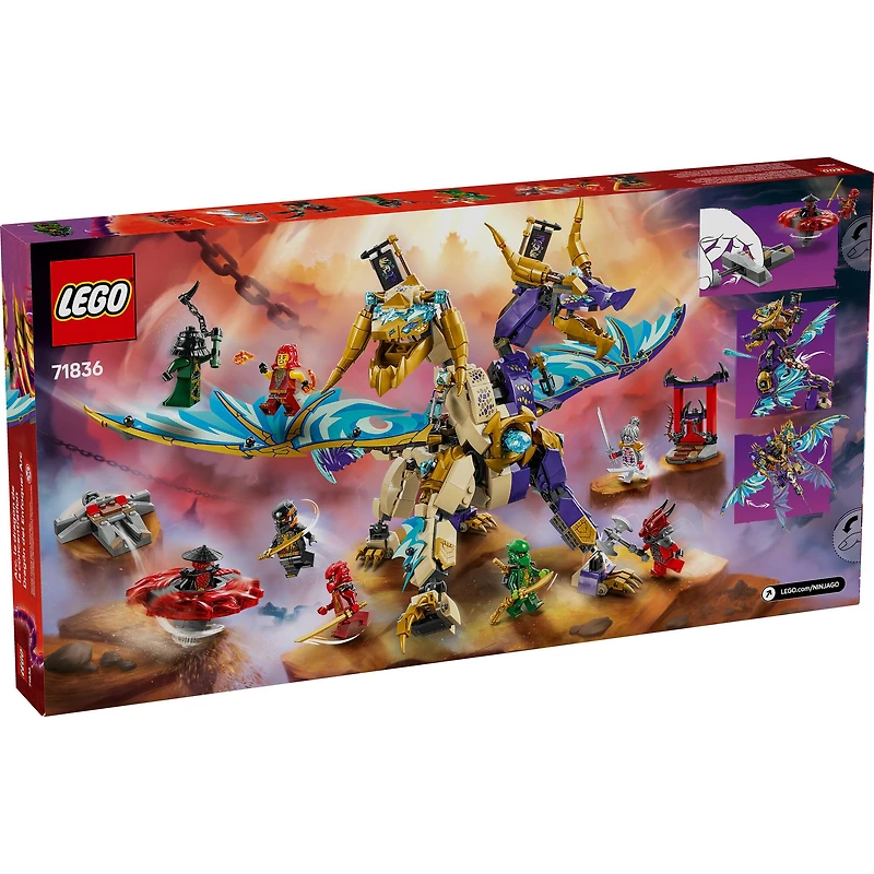 LEGO® NINJAGO® Arc Dragon of Focus Ninja Toy Set 71836