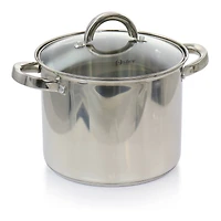 Oster Sangerfield 5qt. Stainless Steel Pasta Pot with Steamer Insert and Basket