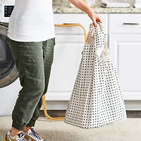 Household Essentials Krussh Bamboo X Frame Hamper (Cross)