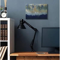 Stupell Industries Gold & Blue Abstract Canvas Wall Art