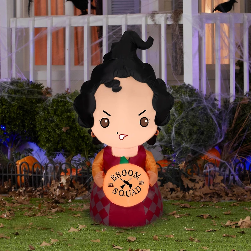 3.5ft. Airblown® Inflatable Hocus Pocus Mary