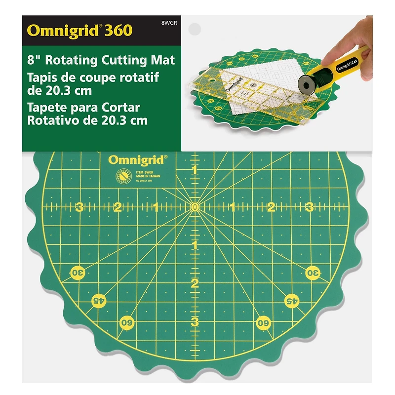Omnigrid® 360 8" Rotating Cutting Mat