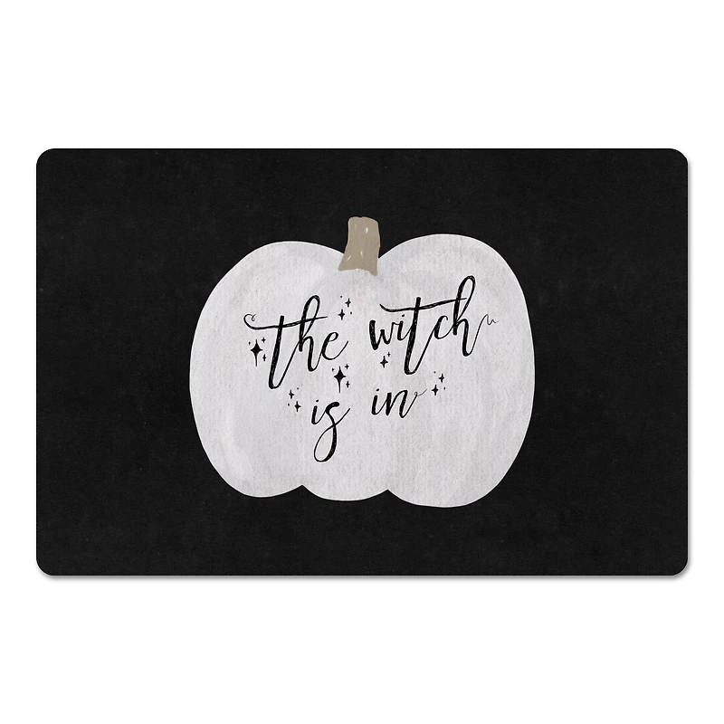 Witch Pumpkin Floor Mat