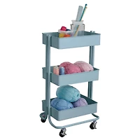 Lexington 3-Tier Rolling Cart by Simply Tidy