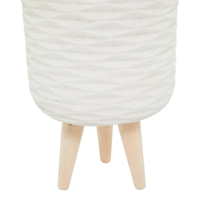 The Novogratz 3ft. Potted White Plastic Modern Aloe Vera Artificial Foliage