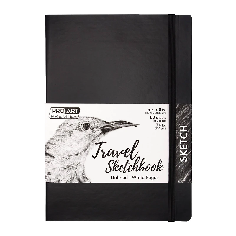 Pro Art® Premier White Travel Sketchbook