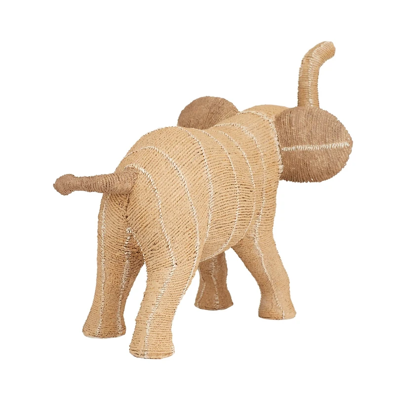 Beige Polystone Transitional Sculpture, 11" x 9" x 15"