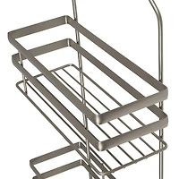 Honey Can Do Gray Flat Wire Shower Caddy