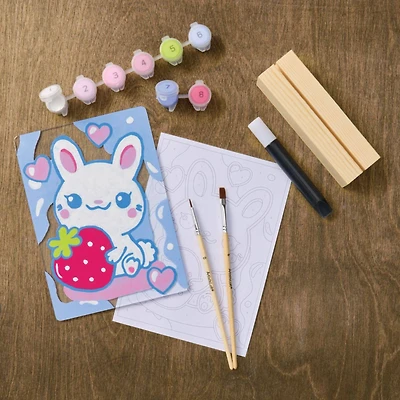 Kawaii Bunny Paint-by-Number Acrylic Surface Kit by Artist's Loft®
