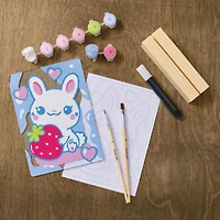 Kawaii Bunny Paint-by-Number Acrylic Surface Kit by Artist's Loft®