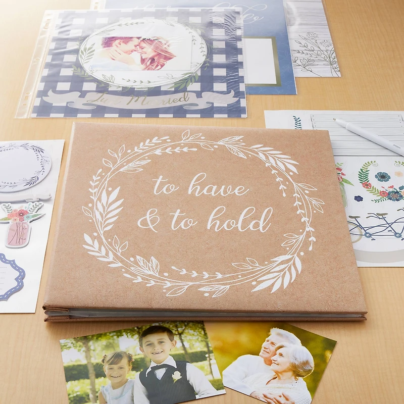 C.R. Gibson® Scrapbook Complete™ to Have & to Hold Album