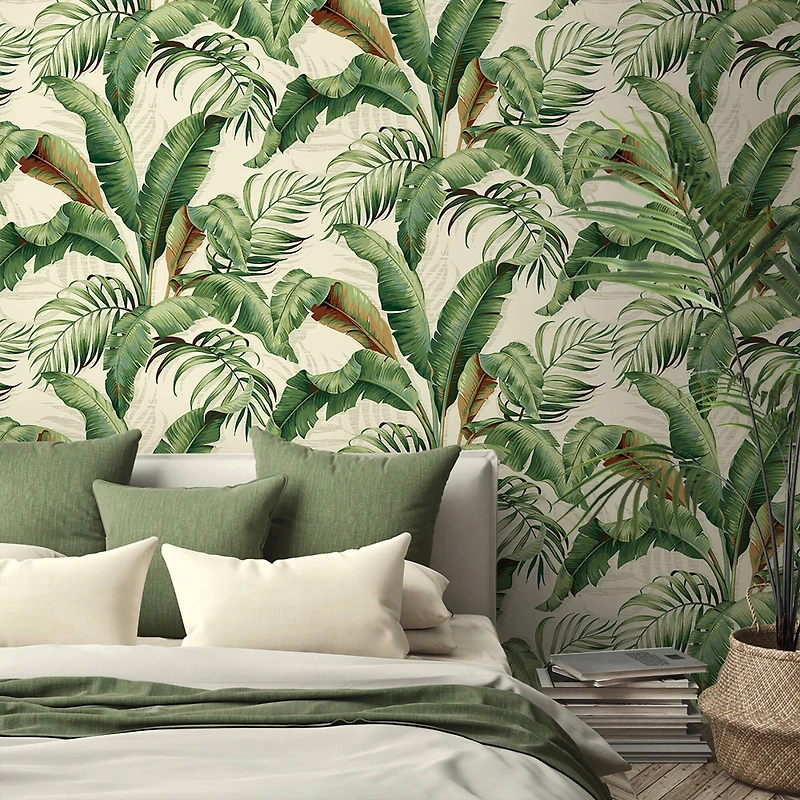 Tommy Bahama® Palmiers Peel & Stick Wallpaper