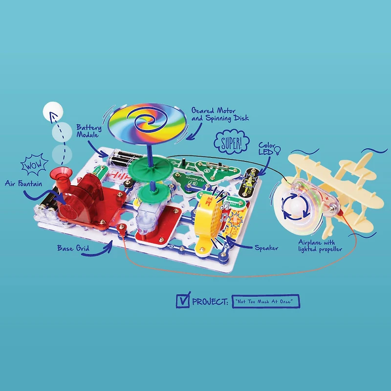 Elenco® Snap Circuits® Motion Electronics Discovery Kit