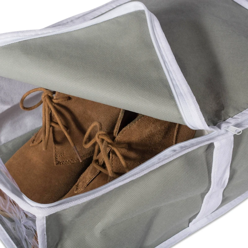 DII® Gray Blanket Soft Storage Cube, 2ct.