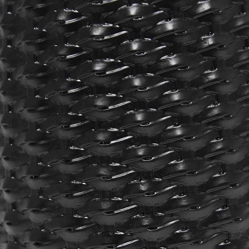 Simple Designs 20" Ceramic Purled Texture Table Lamp