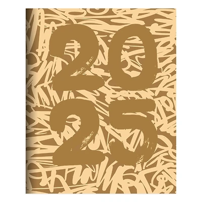 TF Publishing 2025 Muddy Scribbles Medium Monthly Planner